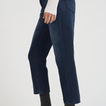 Jeans donna Koons in denim scuro DP268 DF0310800 DONDUP