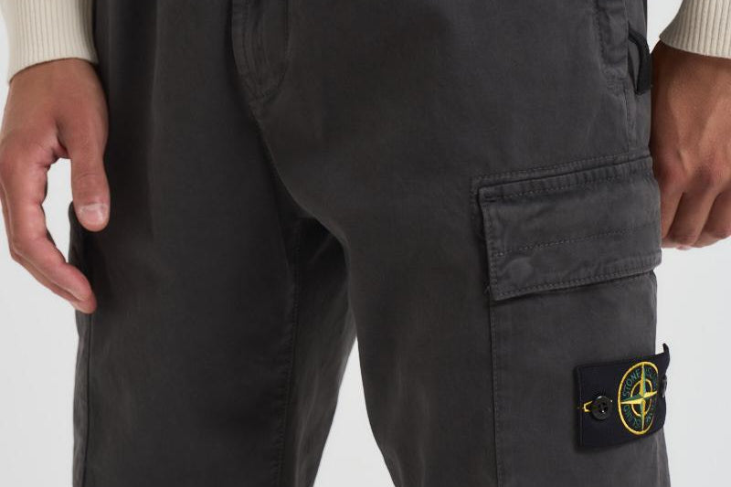 Pantalone uomo cargo grigio 3100033 S00L1V0162 STONE ISLAND