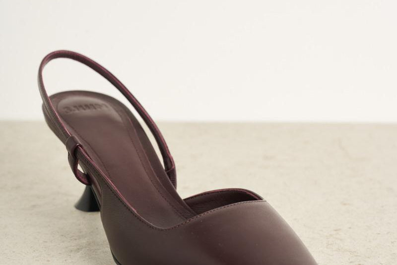 Slingback donna "Kira" con tacco KIRA 055OXFORDJAM 3JUIN