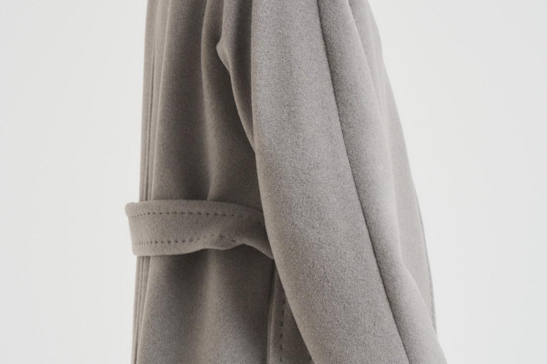 Cappotto donna lungo Tenzone grigio TENZONE 032 MAX MARA STUDIO