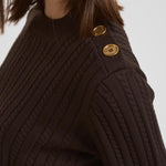 Maglia a trecce donna GWP02467 P00211090108 GOLDEN GOOSE