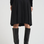 Gonna donna midi Gimmy nera GIMMY 005 MAX MARA STUDIO