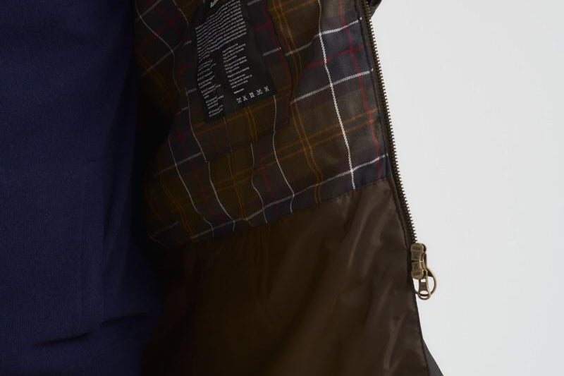 Giacca uomo Bedale Wax verde oliva MWX2494 OL71 BARBOUR