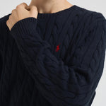 Maglia uomo girocollo blu 710775885 001 RALPH LAUREN