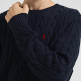 Maglia uomo girocollo blu 710775885 001 RALPH LAUREN