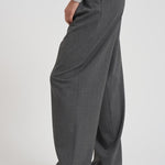 Pantalone sartoriale in lana donna GEM11S37 GRIGIO NINE IN THE MORNING
