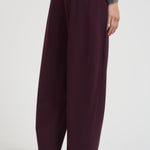 Pantalone donna balloon bordeaux I37 D94 LIVIANA CONTI
