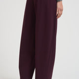 Pantalone donna balloon bordeaux I37 D94 LIVIANA CONTI