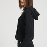 Felpa donna con cappuccio nera 211943007 003 RALPH LAUREN
