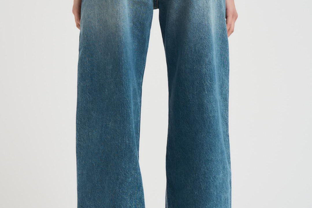 Jeans Poppy donna in denim chiaro POPPY AGEDSTONE ICON DENIM