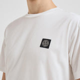 T-shirt uomo girocollo bianca 2100027 S0013V0001 STONE ISLAND