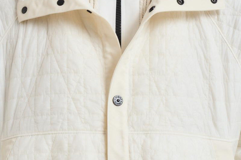 Giubbotto Crinkle Reps Ny Quilted-Tc panna 4100023 S0186V0093 STONE ISLAND