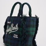 Borsa donna Vanity Mini tartan verde VANITYMNWL TART5161 MC2 SAINT BARTH