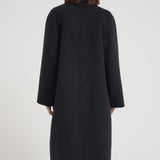 Cappotto donna in lana antracite DIANE DARK GREY ACCADEMIE TESSILI