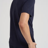 T-shirt uomo blu SH000760 BLU ACCADEMIE TESSILI