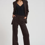 Pantalone donna a palazzo Liliuxy marrone D231491 LILIUXY086MORO P.a.r.o.s.h.