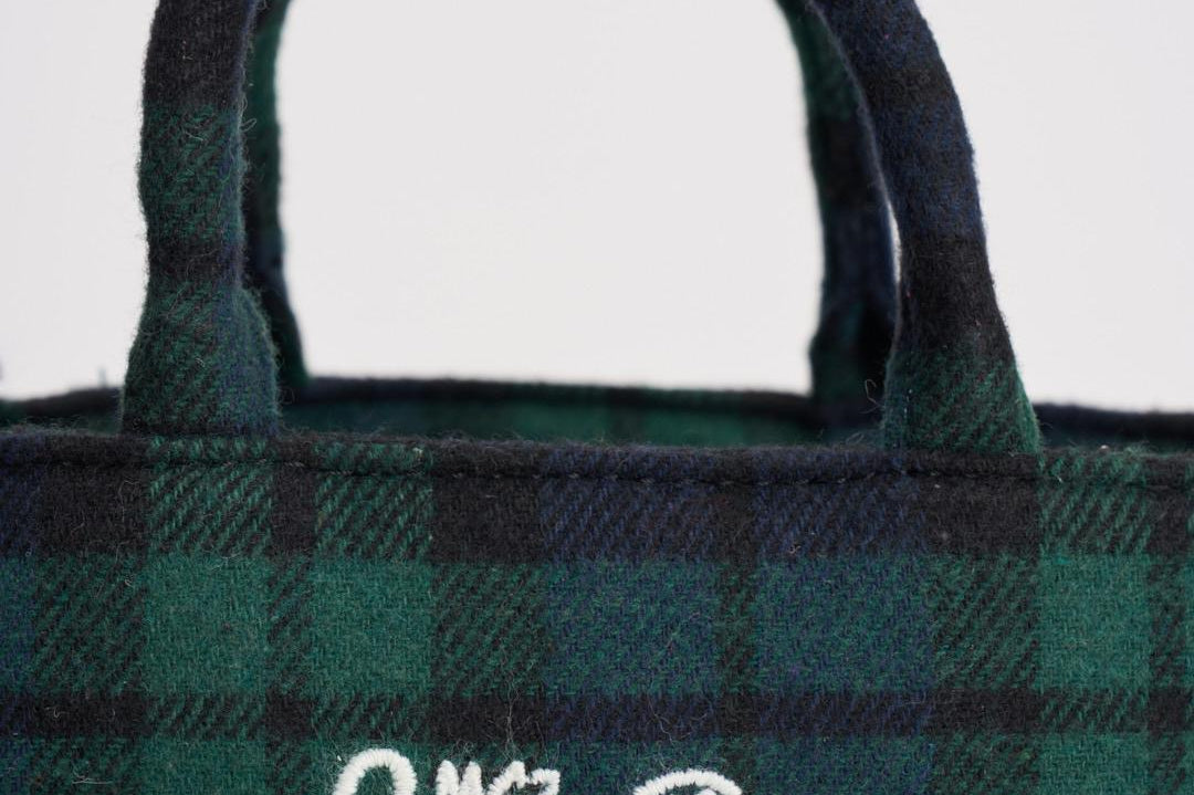 Borsa donna Vanity Mini tartan verde VANITYMNWL TART5161 MC2 SAINT BARTH