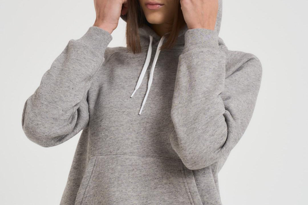 Felpa donna con cappuccio grigia 211943007 004 RALPH LAUREN