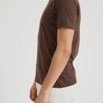 T-shirt uomo marrone SH000760 MORO ACCADEMIE TESSILI