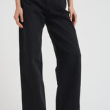 Jeans Poppy donna in denim nero POPPY GREY ICON DENIM