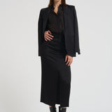 Camicia donna trasparente nera. 14096 8003NERO FORTE FORTE