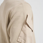 Felpa uomo Brushed Organic Cotton beige 6100008 S0A20V009A STONE ISLAND