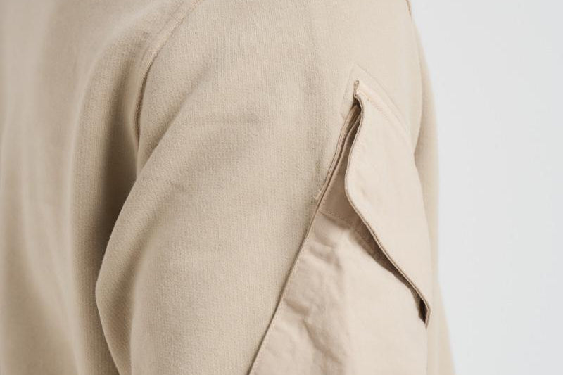 Felpa uomo Brushed Organic Cotton beige 6100008 S0A20V009A STONE ISLAND