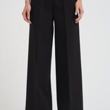 Pantalone donna a palazzo nero L5WI53 Y69 LIVIANA CONTI