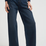 Jeans Poppy donna in denim scuro POPPY DUSTYBLUE ICON DENIM