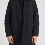 Cappotto uomo Micro Twill midi nero 7100007 S0026V0029 STONE ISLAND