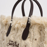 Borsa donna Colette a trecce panna COLETTEWL BRAID12 MC2 SAINT BARTH