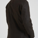 Giacca uomo cerata Ashby verde militare MWX0339 OL71 BARBOUR