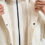 Giubbotto Crinkle Reps Ny Quilted-Tc panna 4100023 S0186V0093 STONE ISLAND