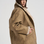 Giubbotto donna Clea beige MA0427FA C3A01E50TA MARANT ETOILE