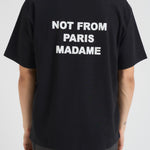T-shirt uomo girocollo nera TS203 CO0002BL DROLE DE MONSIEUR
