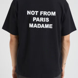 T-shirt uomo girocollo nera TS203 CO0002BL DROLE DE MONSIEUR