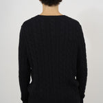 Maglia uomo nera girocollo 710775885 012 RALPH LAUREN