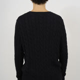 Maglia uomo nera girocollo 710775885 012 RALPH LAUREN