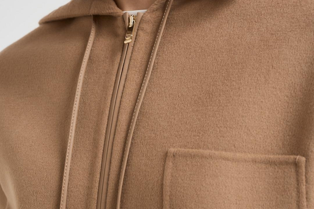 Caban donna corto Mina cammello MINA 024 MAX MARA STUDIO
