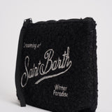 Pochette donna Aline in tweed nera ALINE TWEED00 MC2 SAINT BARTH