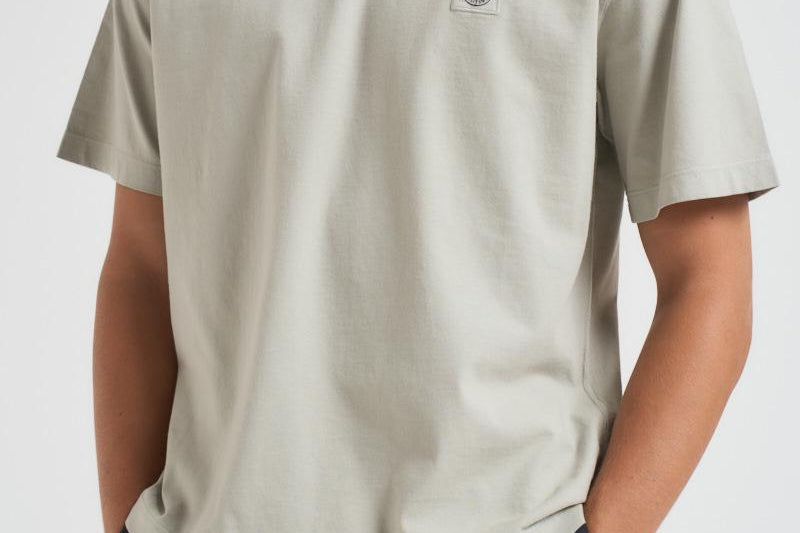 T-shirt uomo girocollo grigio chiaro 2100025 S0115V0061 STONE ISLAND