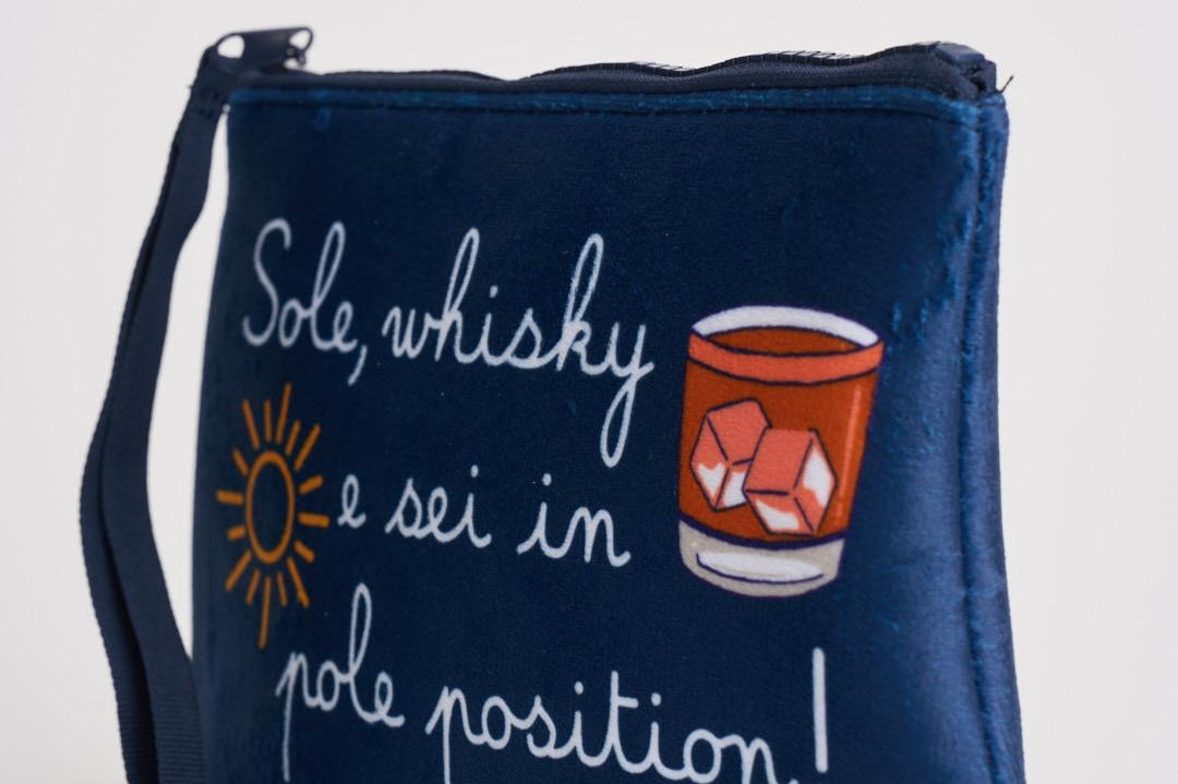 Pochette donna Aline Drink blu ALINE WVACANZE61 MC2 SAINT BARTH