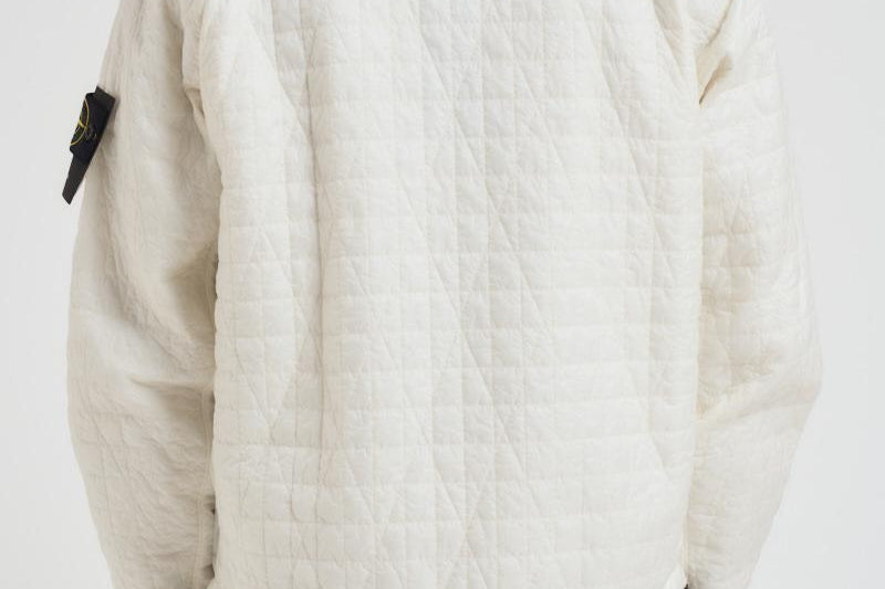 Giubbotto Crinkle Reps Ny Quilted-Tc panna 4100023 S0186V0093 STONE ISLAND