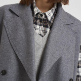 Gilet donna in panno cashmere grigio N42 X92 LIVIANA CONTI