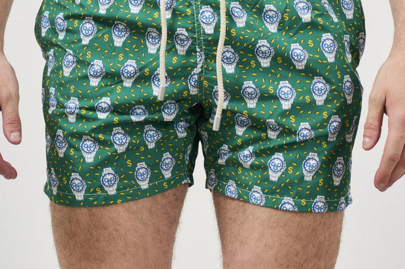 Costume da bagno uomo con stampa LIG0003 04343F51 MC2 SAINT BARTH