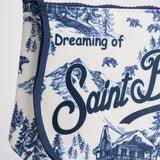 Pochette donna Aline fantasia montagna blu ALINE WINTERL01 MC2 SAINT BARTH