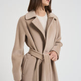 Cappotto donna lungo Tenzone beige TENZONE 020 MAX MARA STUDIO