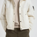 Giubbotto Crinkle Reps Ny Quilted-Tc panna 4100023 S0186V0093 STONE ISLAND