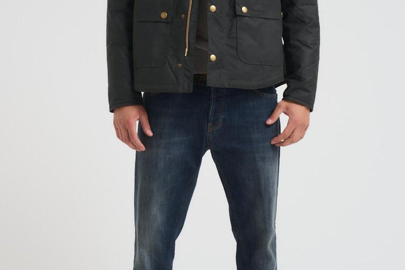 Giacca uomo Reelin cerata verde MWX1106 SG51 BARBOUR