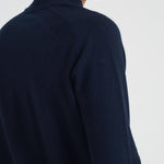 Cardigan uomo con zip blu 5100044 S00B4V0020 STONE ISLAND